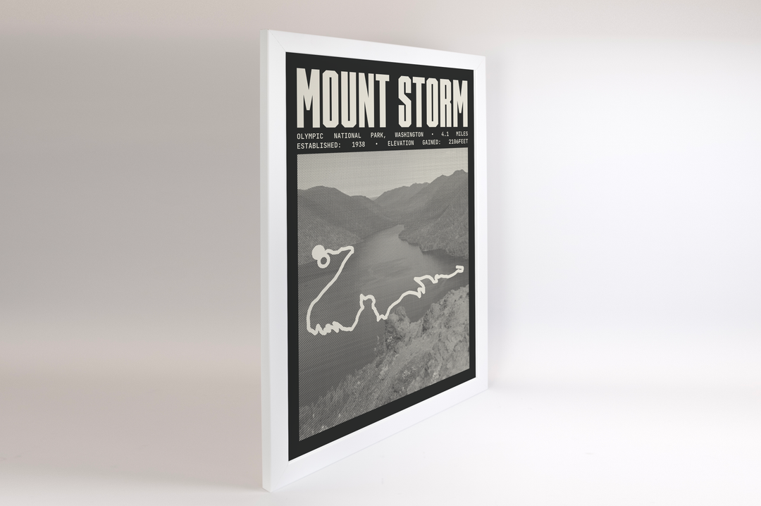 Mount Storm King Poster | Olympic National Park Prints