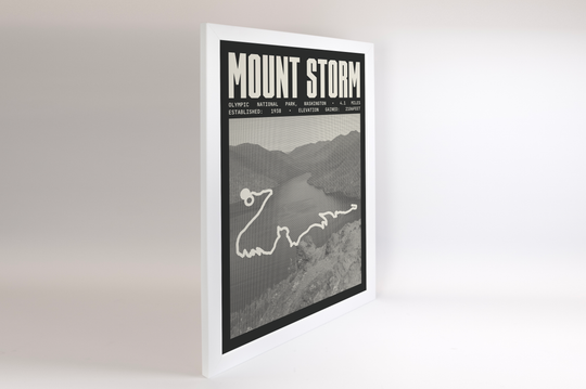 Mount Storm King Poster | Olympic National Park Prints