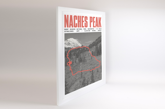 Naches Peak Loop Trail Poster | Mount Rainier National Park Prints