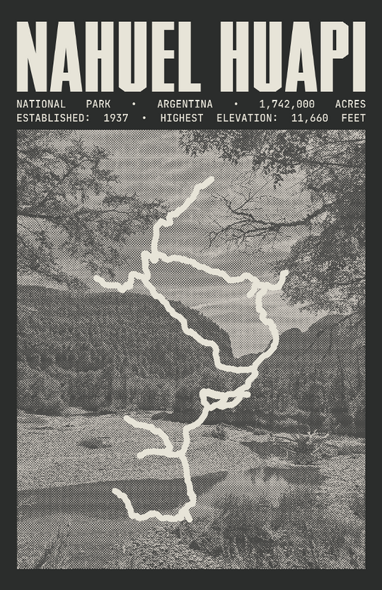 Nahuel Huapi National Park Poster