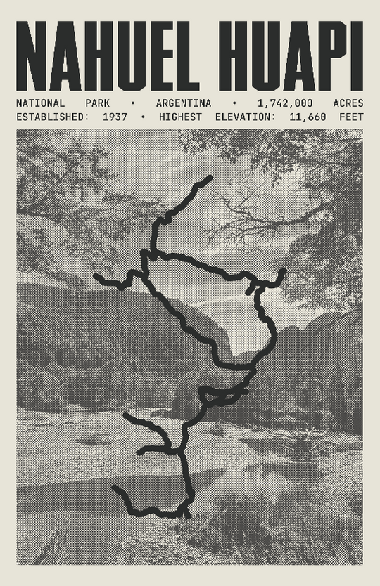 Nahuel Huapi National Park Poster