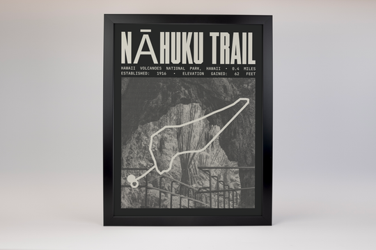 Nāhuku (Thurston Lava Tube) Trail Poster | Hawaii Volcanoes National Park Prints