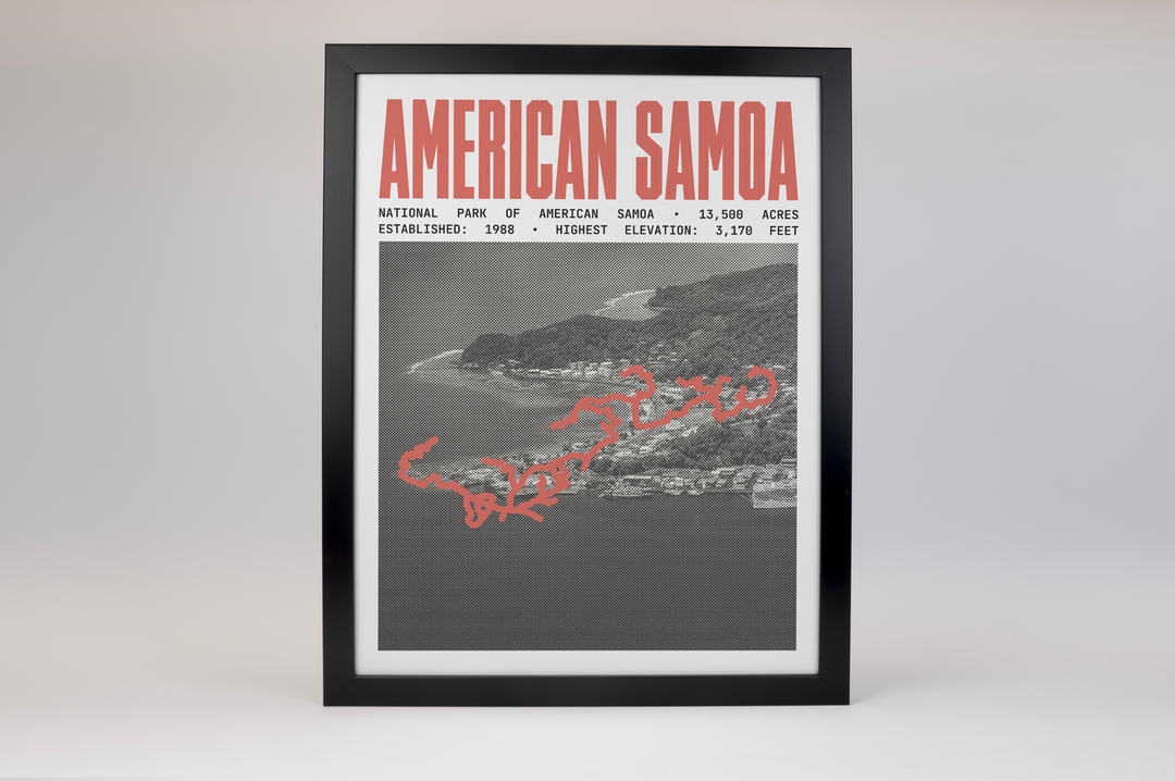National Park of American Samoa Poster