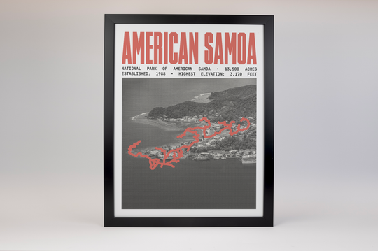 National Park of American Samoa Poster