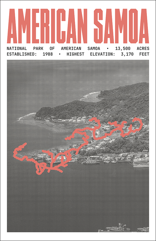 National Park of American Samoa Poster