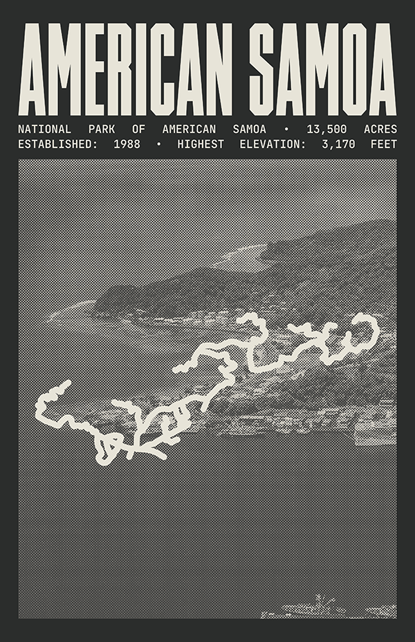 National Park of American Samoa Poster