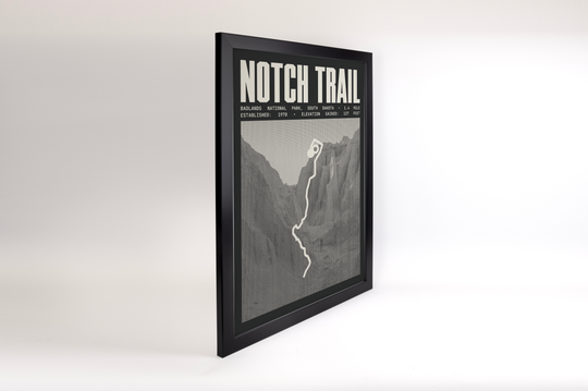 Notch Trail Poster | Badlands National Park Prints