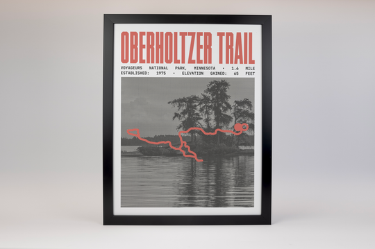 Oberholtzer Trail Poster | Voyageurs National Park Prints