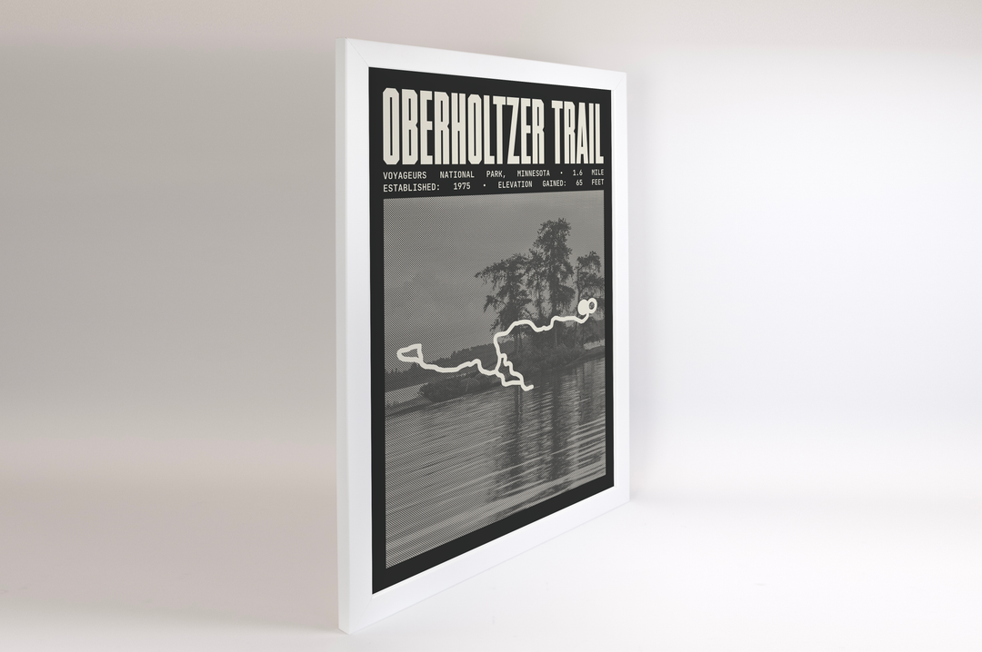 Oberholtzer Trail Poster | Voyageurs National Park Prints