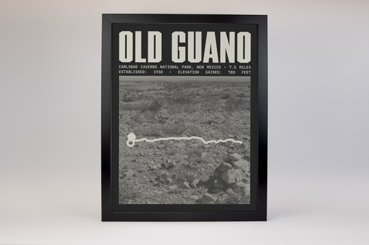 Old Guano Trail Poster | Carlsbad Caverns National Park Prints