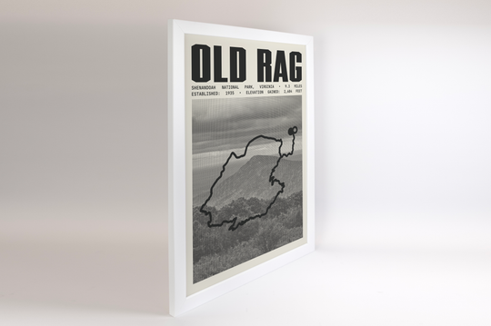 Old Rag Mountain Loop Poster | Shenandoah National Park Prints