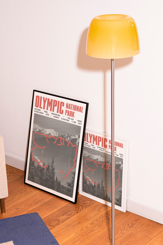 Olympic National Park Poster