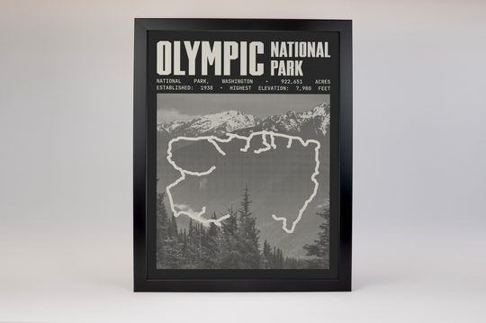 Olympic National Park Poster