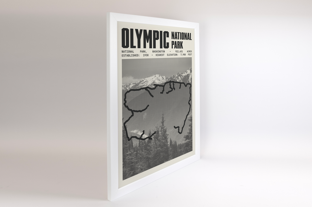 Olympic National Park Poster
