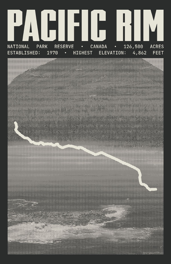 Pacific Rim National Park Reserve Poster