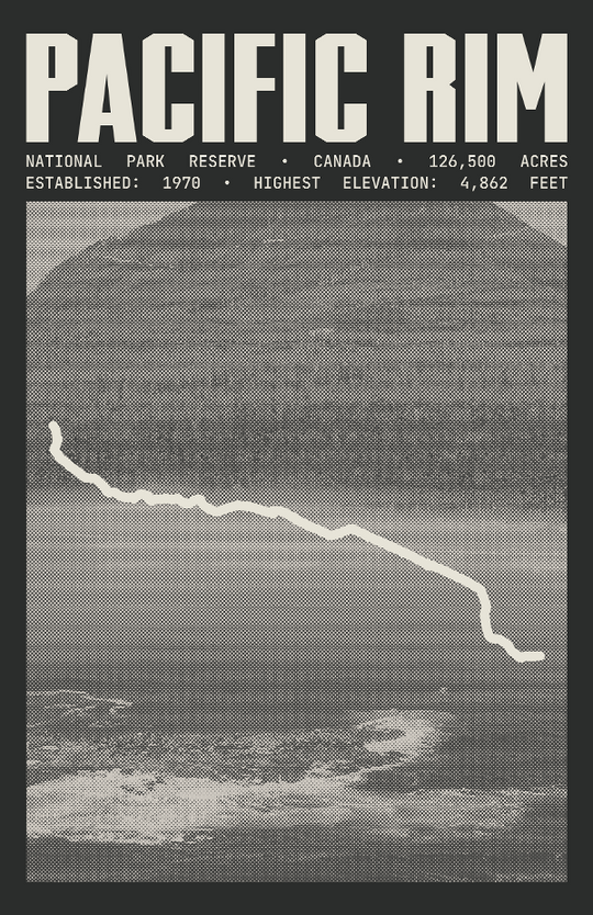 Pacific Rim National Park Reserve Poster
