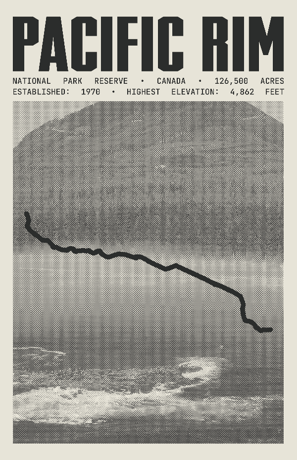 Pacific Rim National Park Reserve Poster