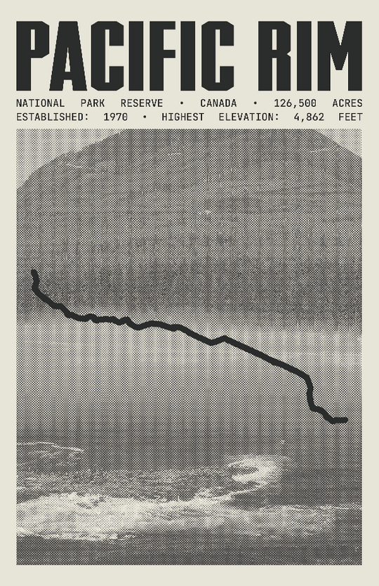 Pacific Rim National Park Reserve Poster