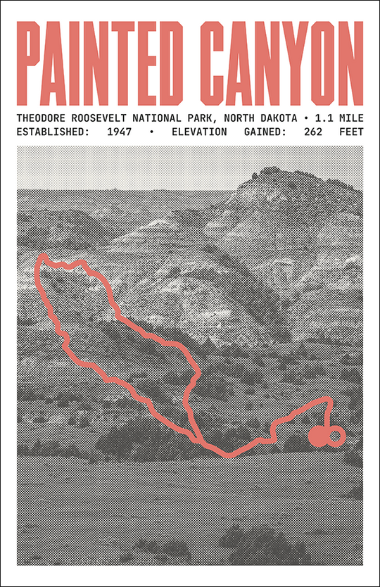 Painted Canyon Nature Trail | Theodore Roosevelt National Park Prints
