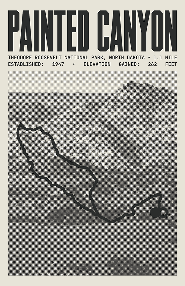 Painted Canyon Nature Trail | Theodore Roosevelt National Park Prints