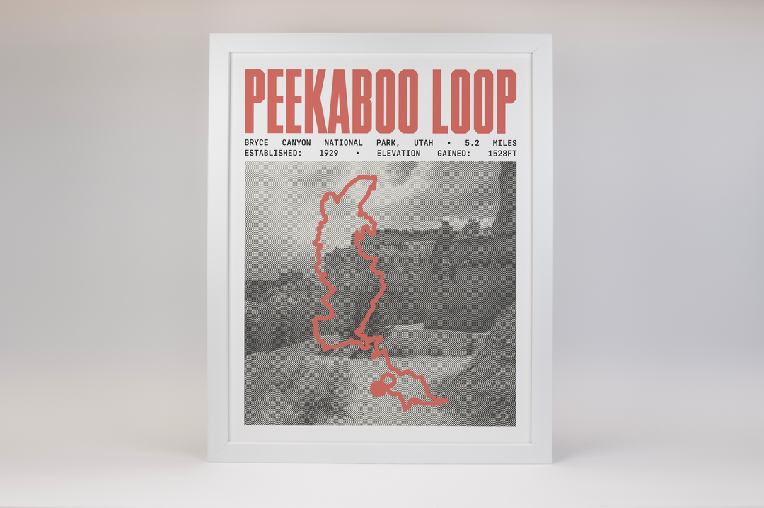 Peekaboo Loop Trail Poster | Bryce Canyon National Park Prints