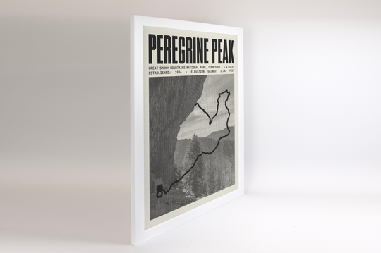 Peregrine Peak Poster | Great Smoky Mountains National Park Prints
