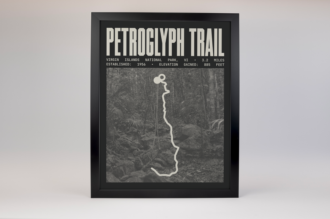 Petroglyph Trail Poster | Virgin Islands National Park Prints