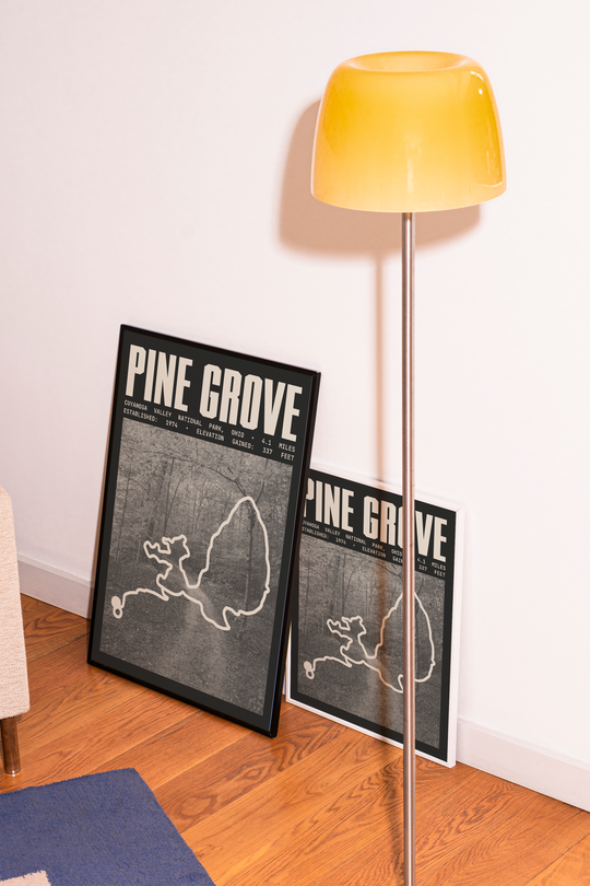 Pine Grove Trail Poster | Cuyahoga Valley National Park Prints