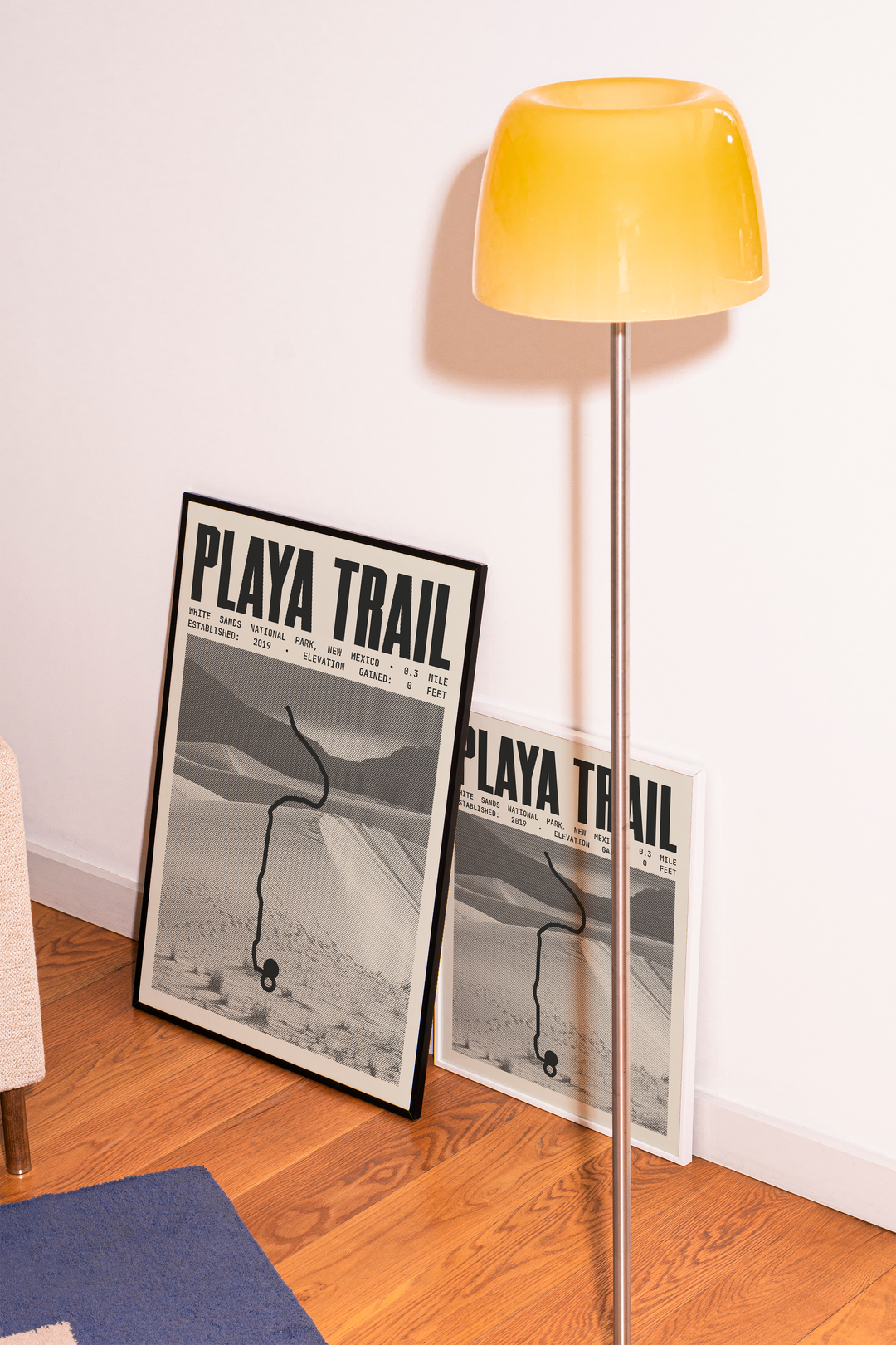 Playa Trail Poster | White Sands National Park Prints