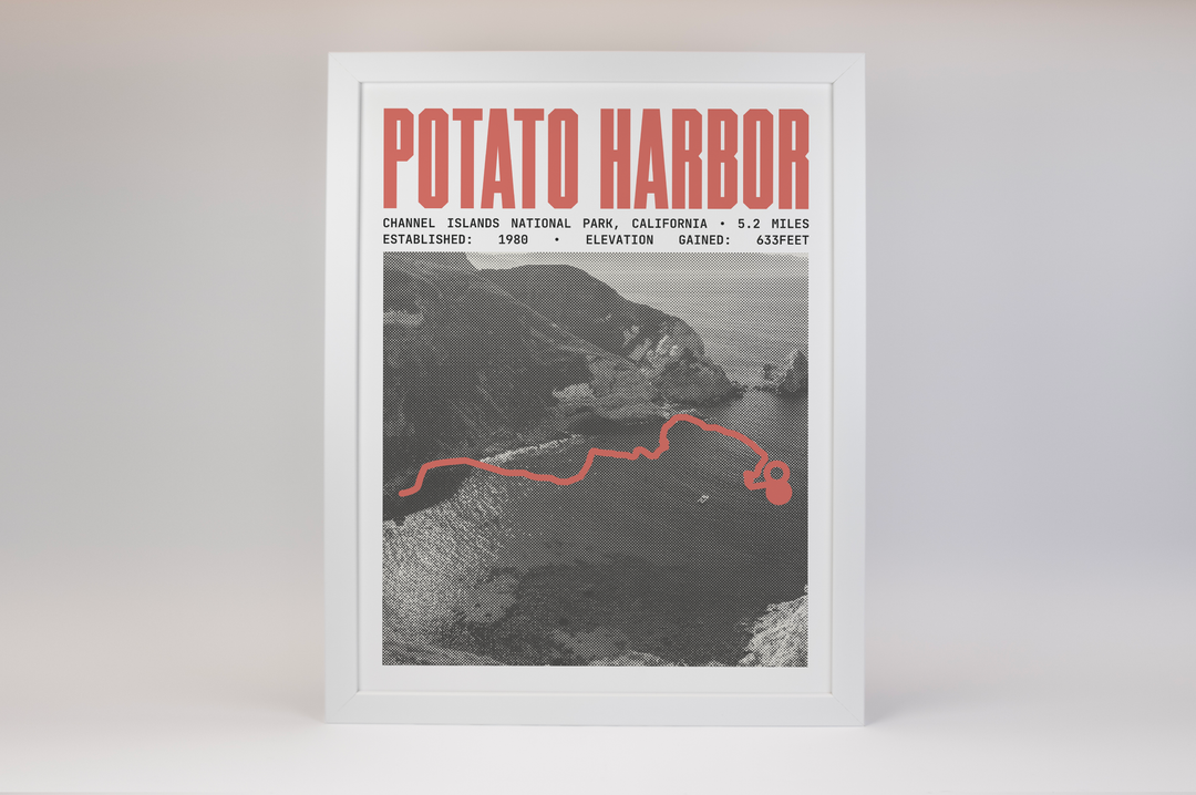 Potato Harbor Poster | Channel Islands National Park Prints