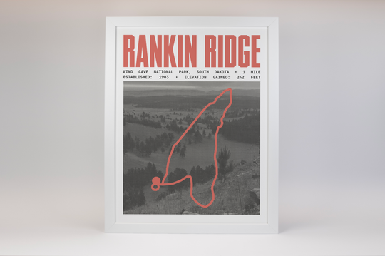 Rankin Ridge Interpretive Trail Poster | Wind Cave National Park Prints