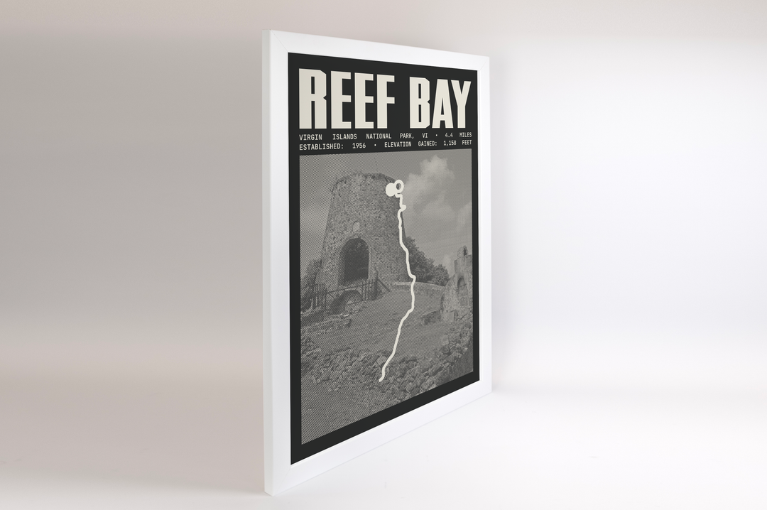 Reef Bay Trail Poster | Virgin Islands National Park Prints