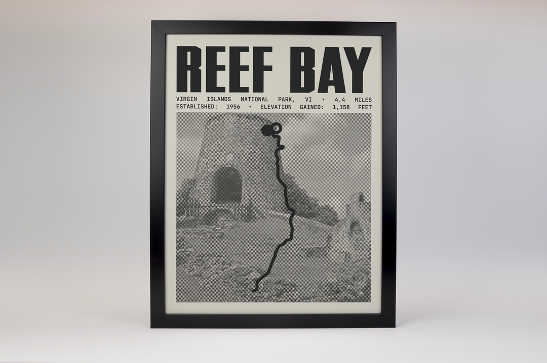 Reef Bay Trail Poster | Virgin Islands National Park Prints