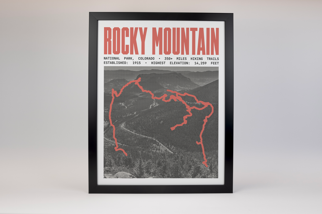 Rocky Mountain National Park Poster