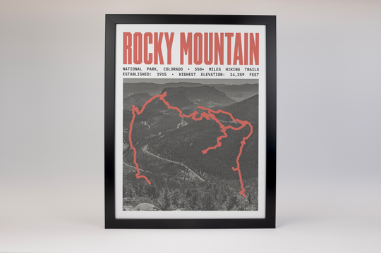 Rocky Mountain National Park Poster