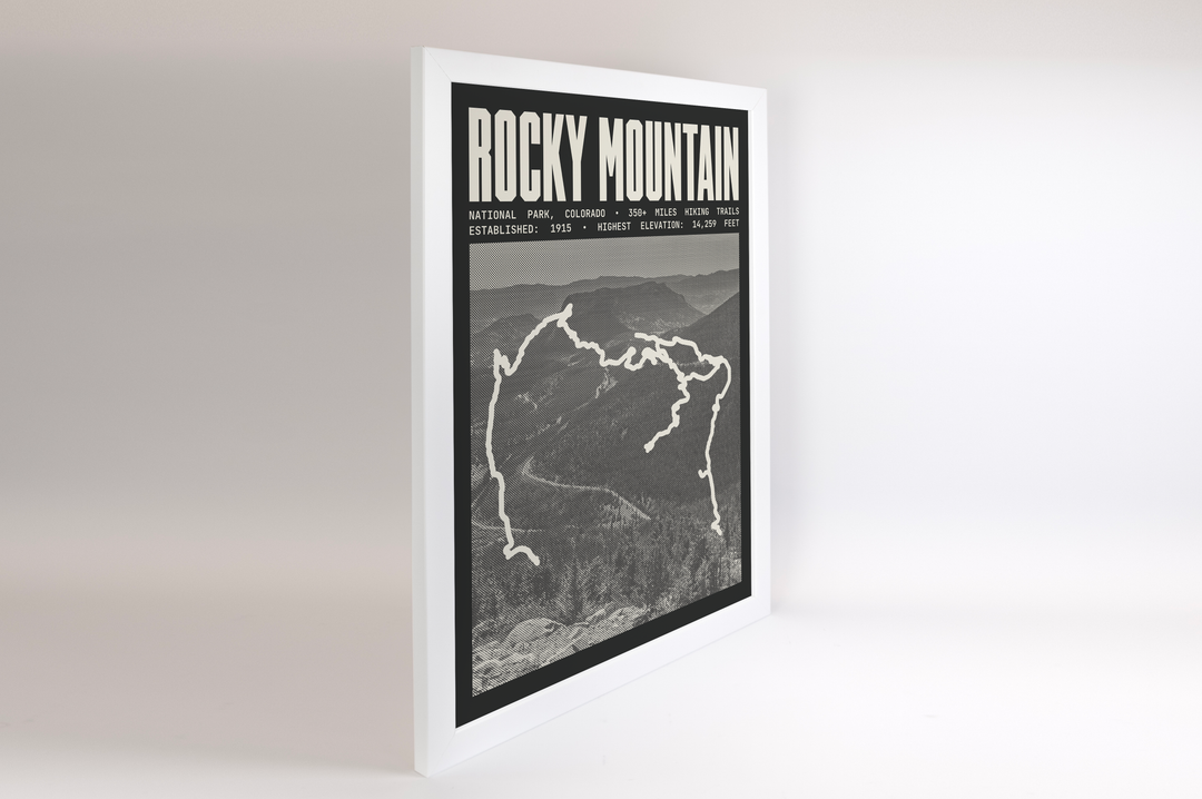 Rocky Mountain National Park Poster