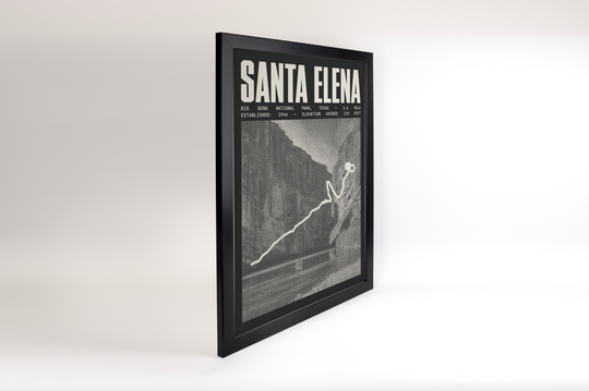 Santa Elena Canyon Trail Poster | Big Bend National Park Prints