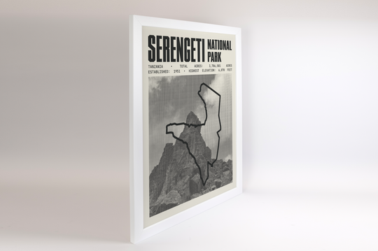 Serengeti National Park Poster