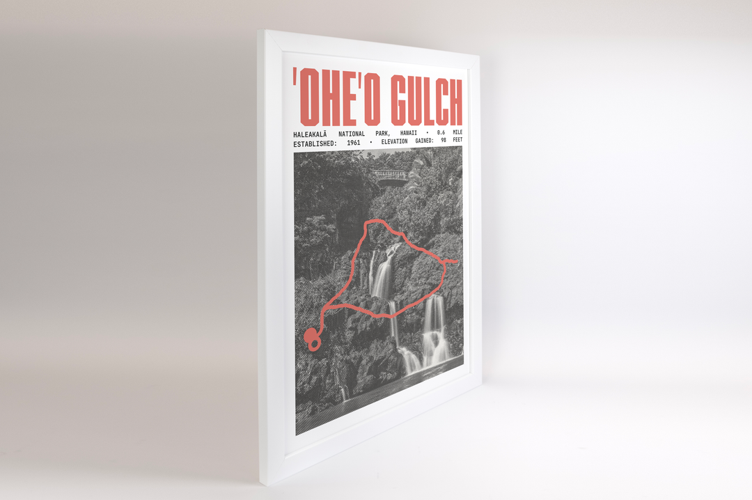 Seven Sacred Pools Trail ('Ohe'o Gulch) Poster | Haleakalā National Park Prints