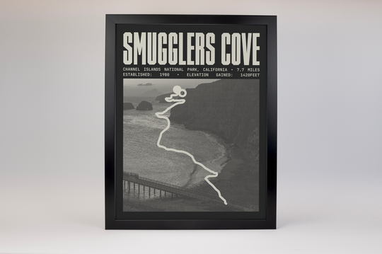 Smugglers Cove Poster | Channel Islands National Park Prints