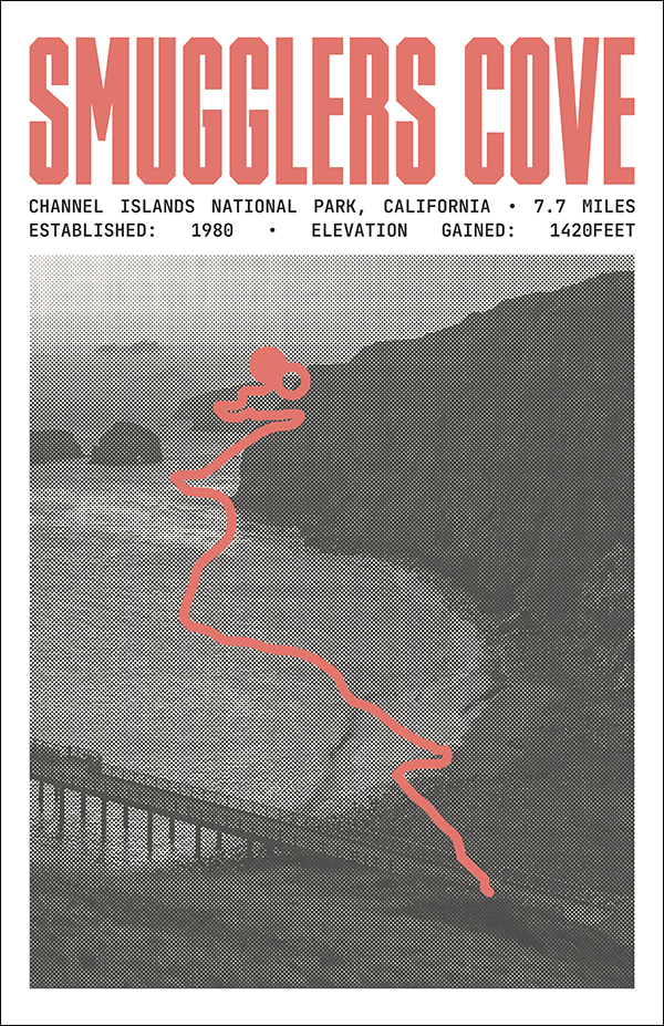 Smugglers Cove Poster | Channel Islands National Park Prints