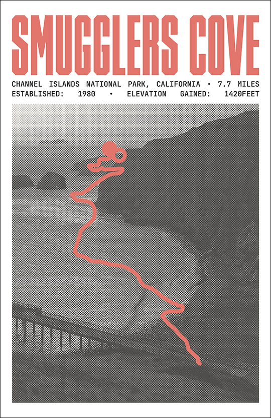 Smugglers Cove Poster | Channel Islands National Park Prints