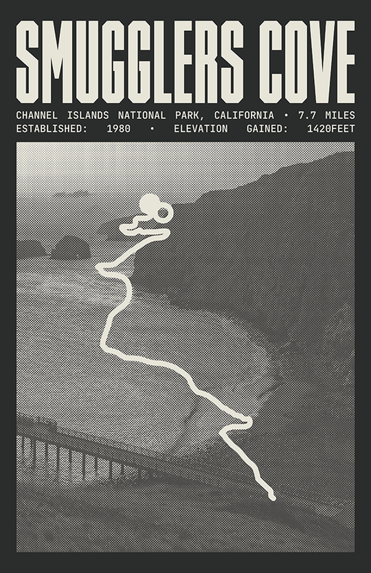 Smugglers Cove Poster | Channel Islands National Park Prints