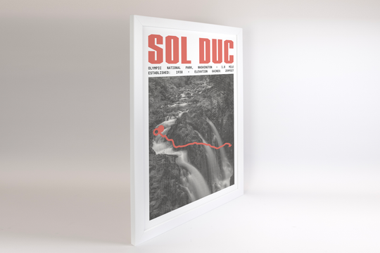 Sol Duc Falls Trail Poster | Olympic National Park Prints