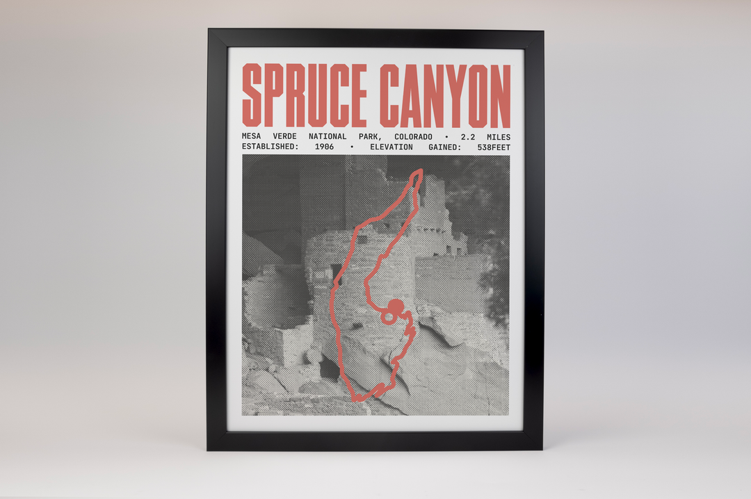 Spruce Canyon Trail Poster | Mesa Verde National Park Prints