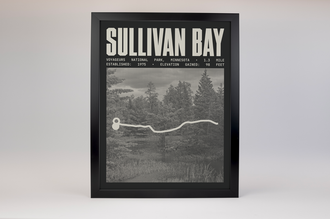 Sullivan Bay Trail Poster | Voyageurs National Park Prints