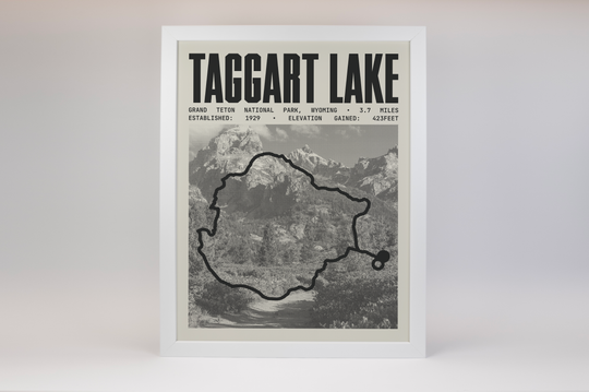 Taggart Lake Loop Poster | Grand Teton National Park Prints