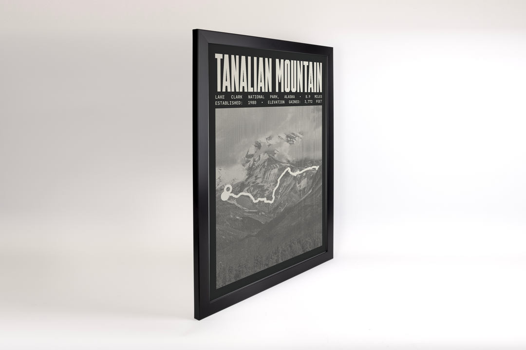 Tanalian Mountain Poster | Lake Clark National Park Prints