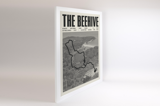 The Beehive Loop Trail Poster | Acadia National Park Prints