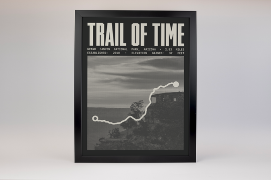 The Trail of Time Poster | Grand Canyon National Park Prints